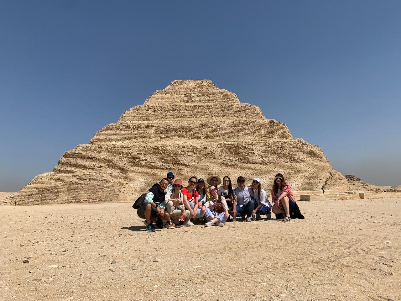 Giza Pyramids and Sakkara Tour