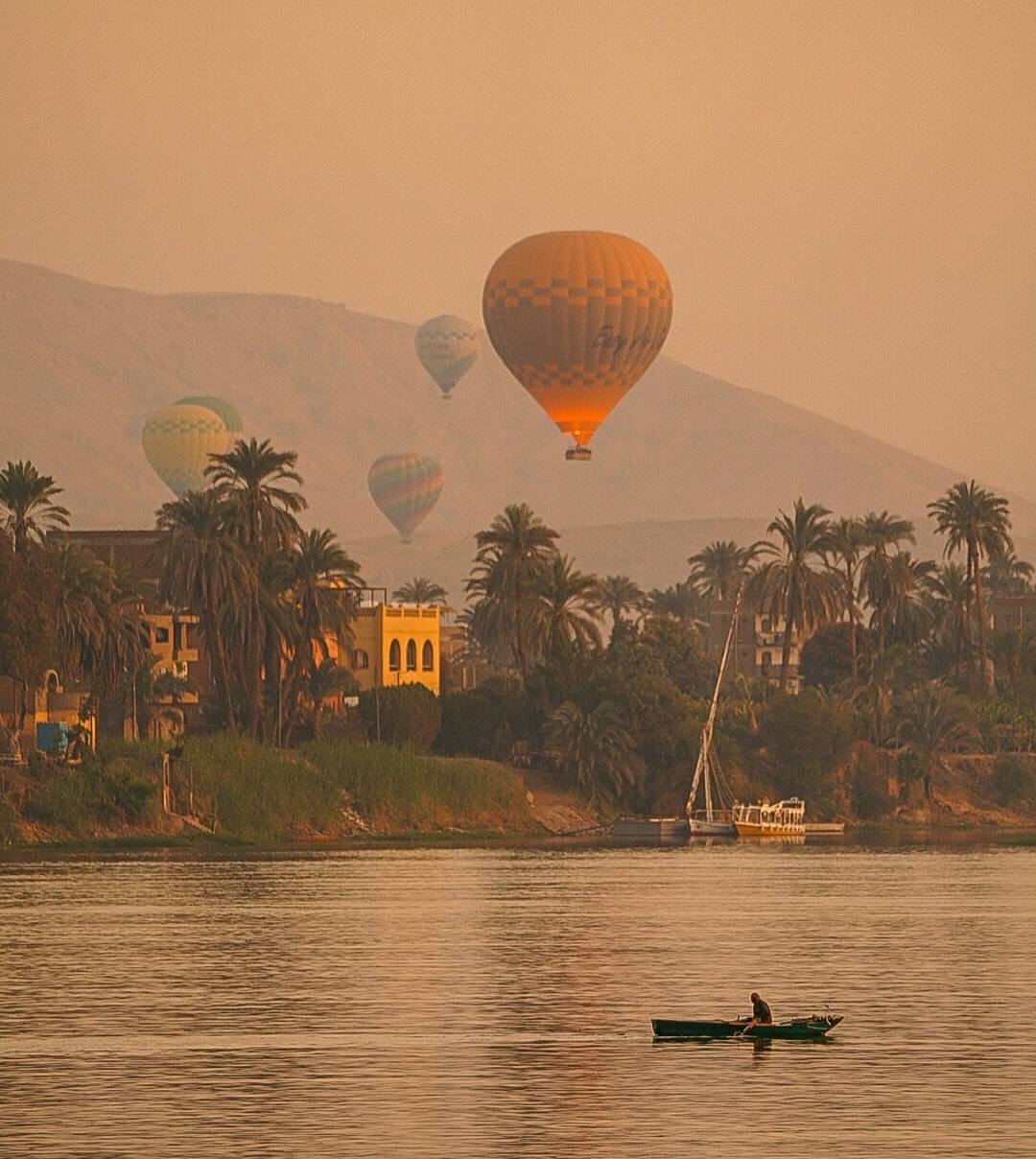 Premium Morning Hot Air Balloon Ride in Luxor – After Sunrise Adventure
