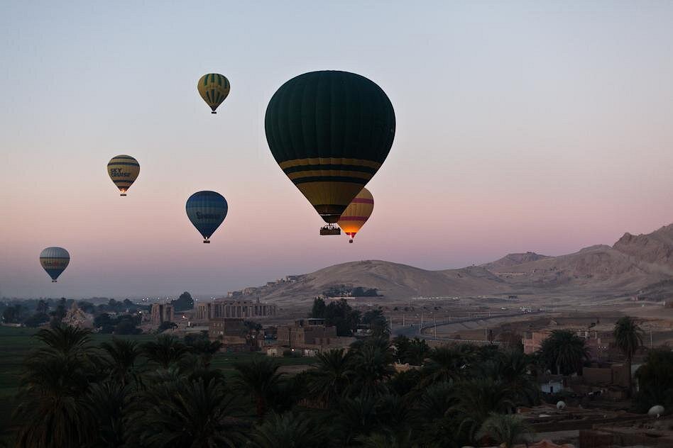 Premium Morning Hot Air Balloon Ride in Luxor – After Sunrise Adventure